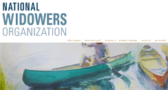 Desktop Screenshot of nationalwidowers.org