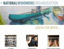 Tablet Screenshot of nationalwidowers.org